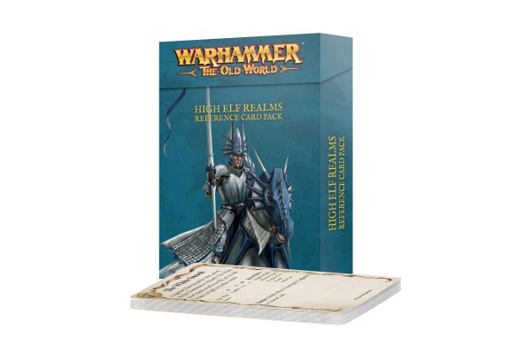 High Elf Realms Reference Cards ---- Webstore Exclusive