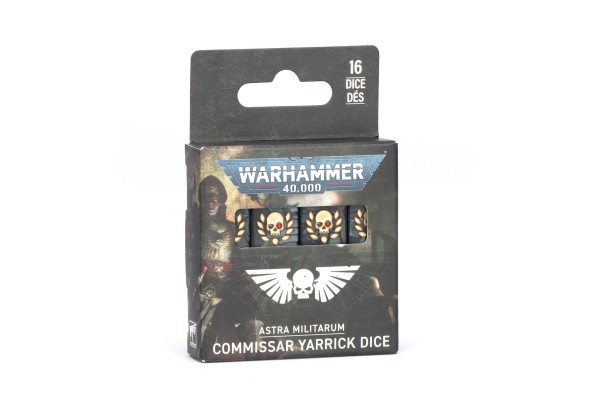 Astra Militarum: Commissar Yarrick Dice