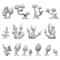 Fantasy Mushrooms 1:48-1:35