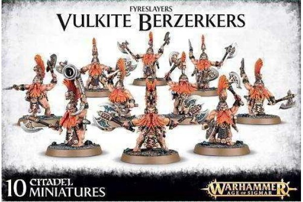 Fyreslayers: Vulkite Berserkers