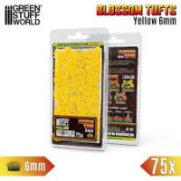 Blossom Tufts- 6Mm - Yellow Flowers Blossom Tufts- 6Mm - Yellow Flowers