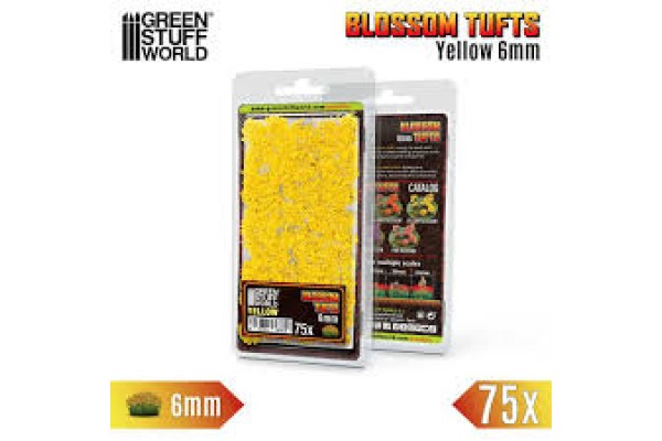 Blossom Tufts- 6Mm - Yellow Flowers