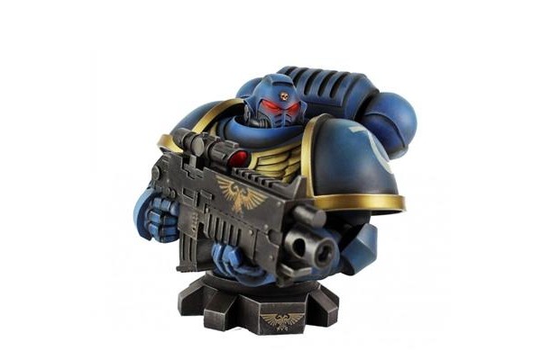 Warhammer 40K Bust Ultra Marine Primaris 16 Cm