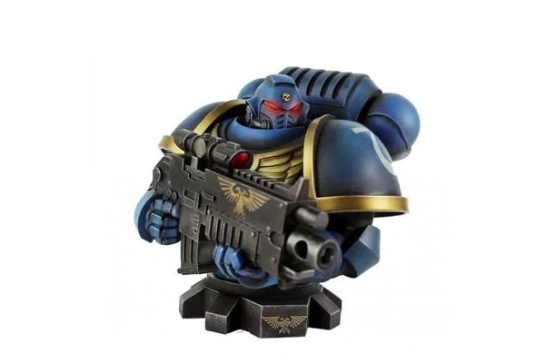 Warhammer 40K Bust Ultra Marine Primaris 16 Cm