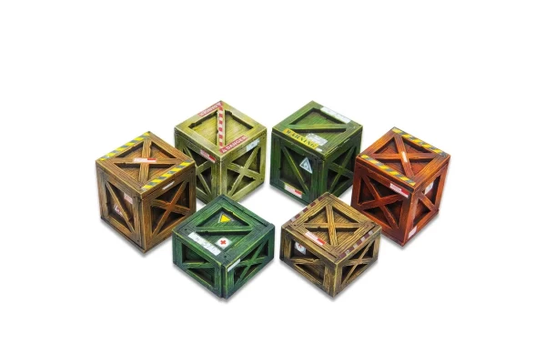 Classic Wood Crates 1:48-1:35