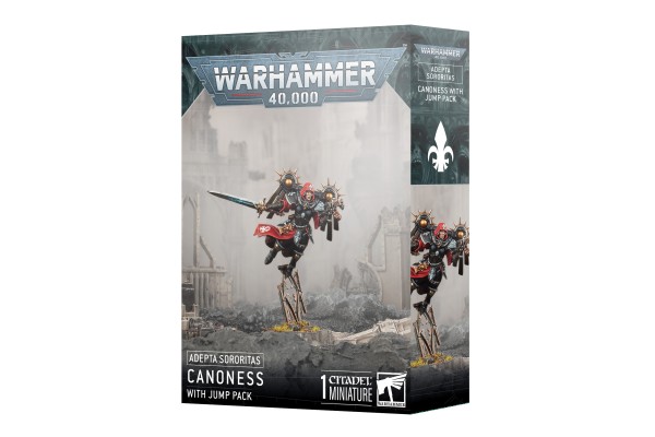 Adepta Sororitas: Canoness With Jump Pack