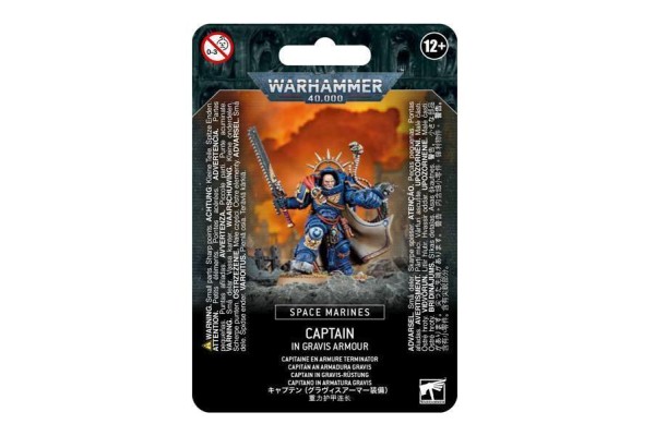 Space Marines: Captain In Gravis Armour Space Marines: Captain In Gravis Armour
