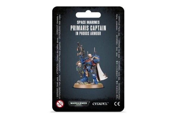 Space Marines: Primaris Captain In Phobos Armour Space Marines: Primaris Captain In Phobos Armour