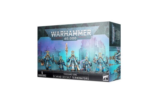 Thousand Sons: Scarab Occult Terminators Thousand Sons: Scarab Occult Terminators