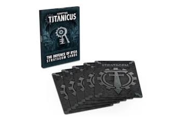 Adeptus Titanicus: The Defence Of Ryza Stratagem Cards ---- Webstore Exclusive