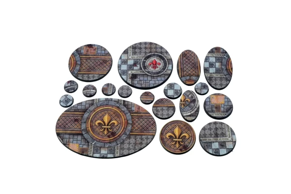 Cathedral Instabases Round 25Mm (10 Pc.)