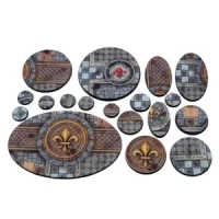 Cathedral Instabases Round 32Mm (10 Pc.)