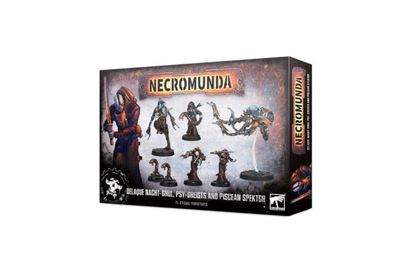 Necromunda: Delaque Nacht-Ghul And Psy-Gheists Necromunda: Delaque Nacht-Ghul And Psy-Gheists