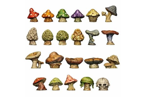 Chunky Mushrooms 1:48-1:35