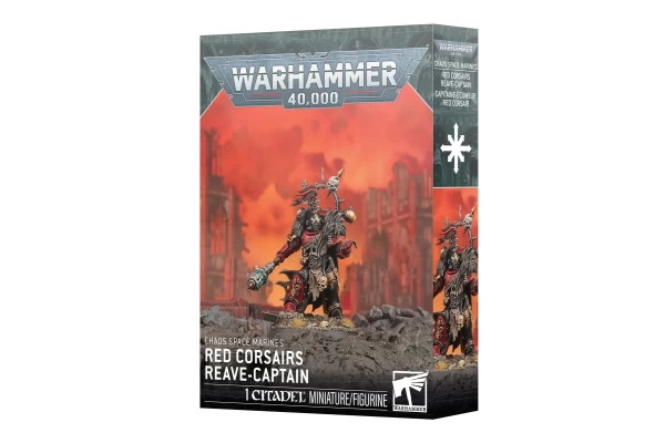 Chaos Space Marines: Red Corsairs Reaver-Captain