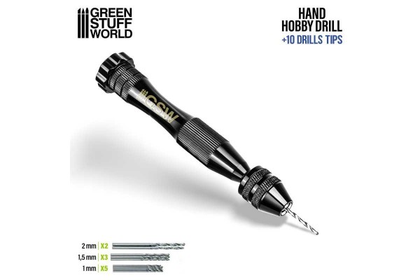 Hobby Hand Drill - Black Color