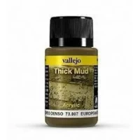 Vallejo Weathering Effects Thick Mud European 40 Ml Vallejo Weathering Effects Thick Mud European 40 Ml