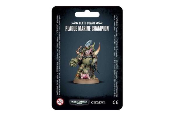 Death Guard: Plague Marine Champion Death Guard: Plague Marine Champion