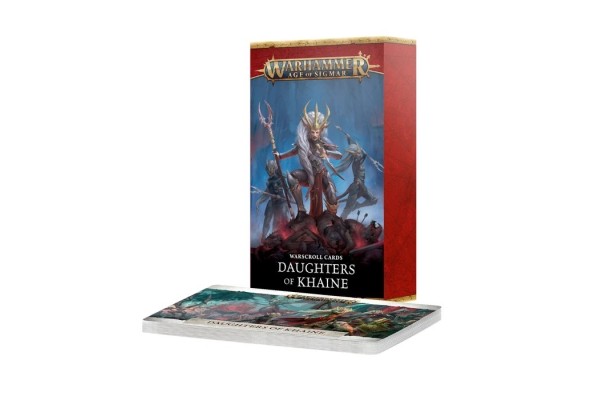 Warscroll Cards: Daughters Of Khaine (Eng)