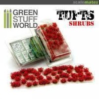 Shrubs Tufts - 6Mm Self-Adhesive - Red Flowers