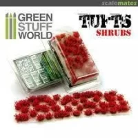 Shrubs Tufts - 6Mm Self-Adhesive - Red Flowers