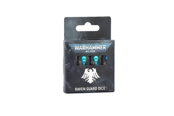Warhammer 40000: Raven Guard Dice ---- Webstore Exclusive