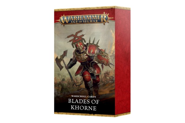 Warscroll Cards: Blades Of Khorne (Eng)