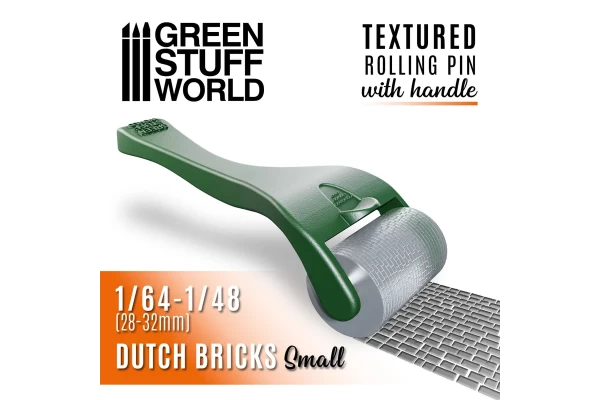 Rolling Pin With Handle - Dutch Bricks Small