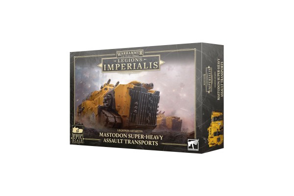 Legions Imperialis: Mastodon Super-Heavy Assault Transports Legions Imperialis: Mastodon Super-Heavy Assault Transports