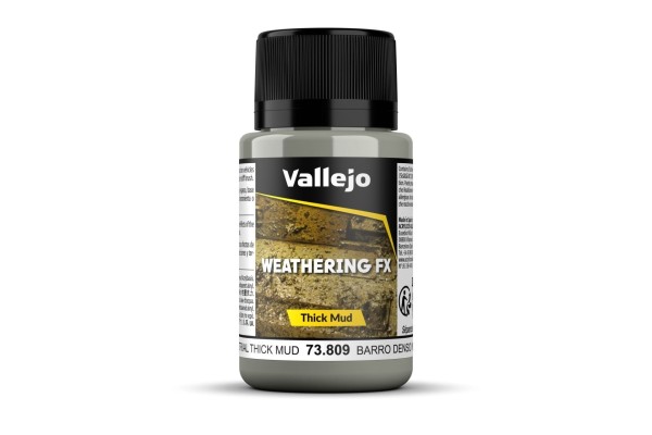 Vallejo Weathering Effects Thick Mud Industrial 40 Ml