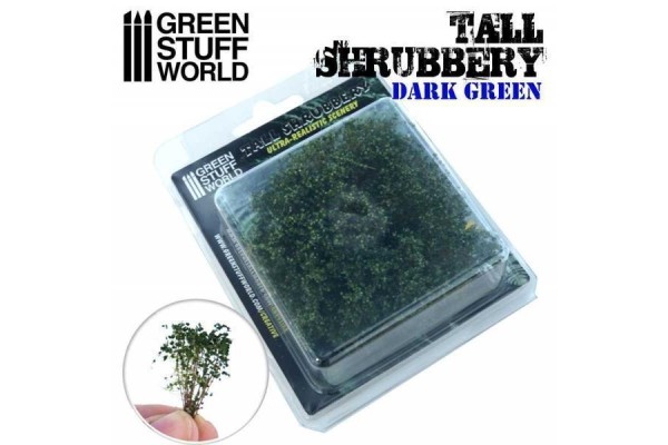 Tall Shrubbery Dark Green Green Stuff World