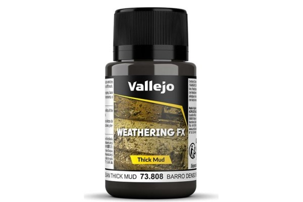 Vallejo Weathering Effects Thick Mud Russian 40 Ml