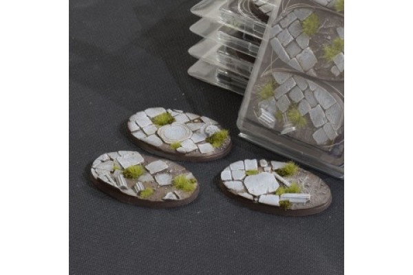 Temple Bases - Oval 75Mm (X3)