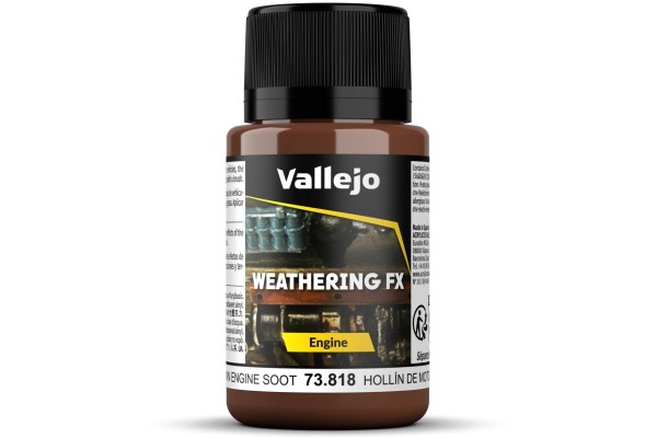 Vallejo Weathering Effects Engine Effect Brown Engine Soot