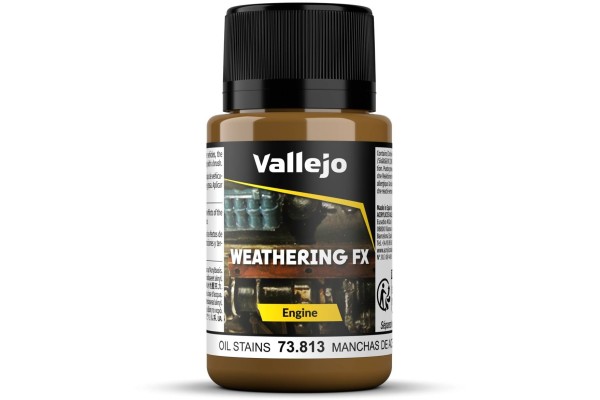 Vallejo Weathering Effects Engine Effect Oil Stains 40 Ml