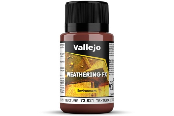 Vallejo Weathering Effects Environment Rust Texture 40 Ml