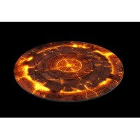 Rubber Objective Markers - Hellcore - Set Of 8 Rubber Objective Markers - Hellcore - Set Of 8