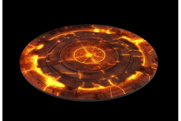 Rubber Objective Markers - Hellcore - Set Of 8 Rubber Objective Markers - Hellcore - Set Of 8