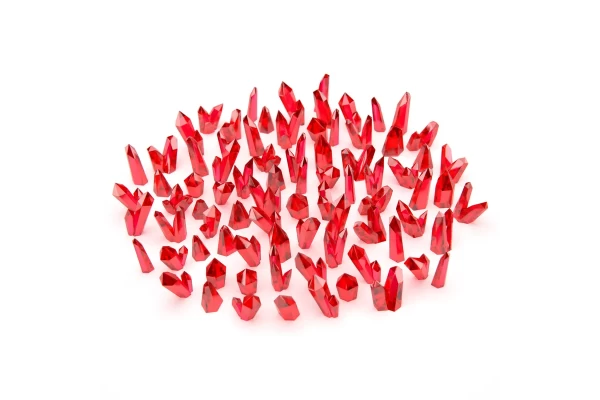 Red Resin Crystals - Small