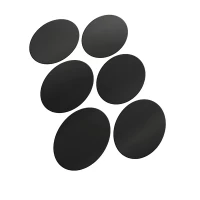 Oval Magnetic Sheet Self-Adhesive - 105X70Mm