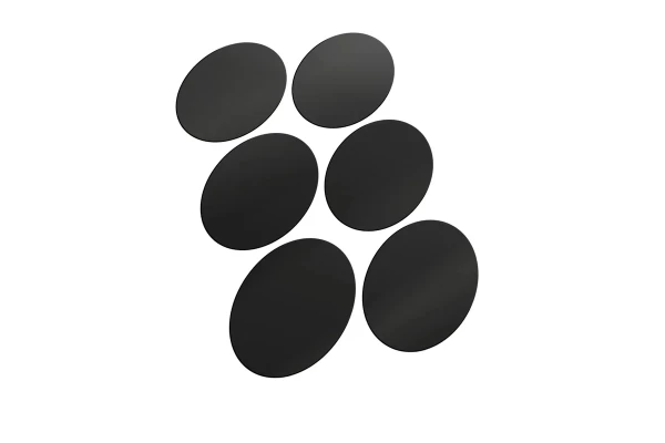 Oval Magnetic Sheet Self-Adhesive - 105X70Mm