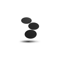 Oval Magnetic Sheet Self-Adhesive - 120X92Mm