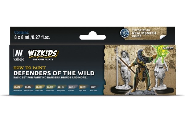 Vallejo Wizkids Premium: Defenders Of The Wild (8Ml) (8)