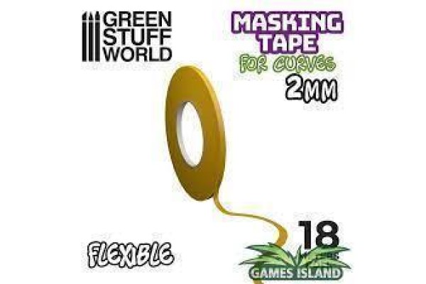 Flexible Masking Tape - 2Mm