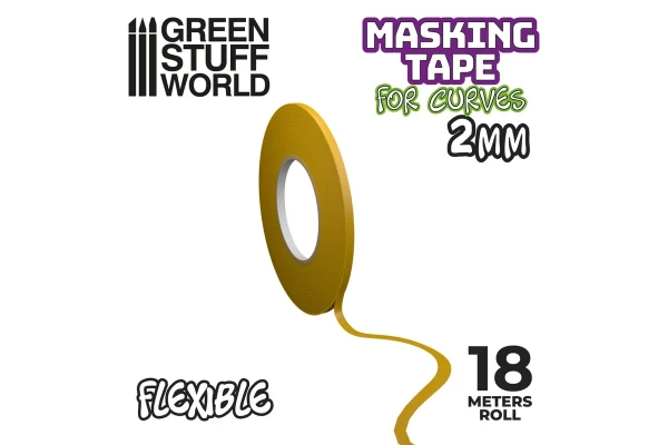 Flexible Masking Tape - 2Mm
