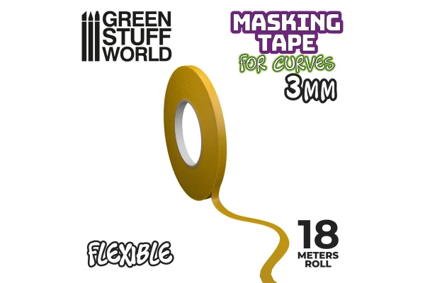 Flexible Masking Tape - 3Mm