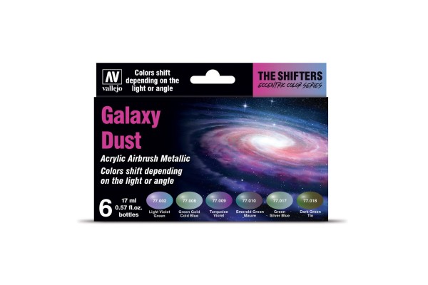 Vallejo Shifters Set - Galaxy Dust (6X 17Ml)