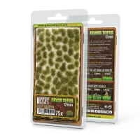 Static Grass Tufts 12 Mm - Dry Green