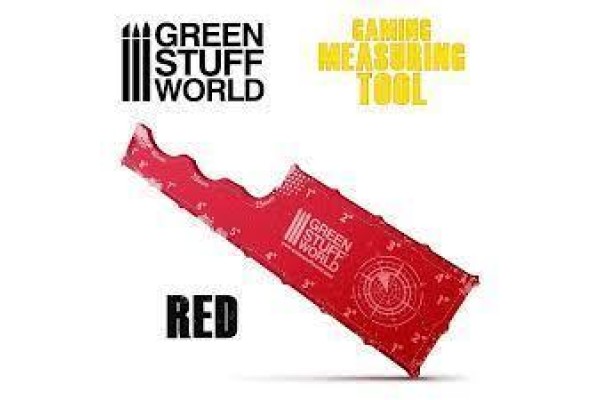 Gaming Measuring Tool - Red 8 Inches Gaming Measuring Tool - Red 8 Inches