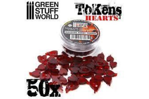 Gaming Tokens Heart Gaming Tokens Heart